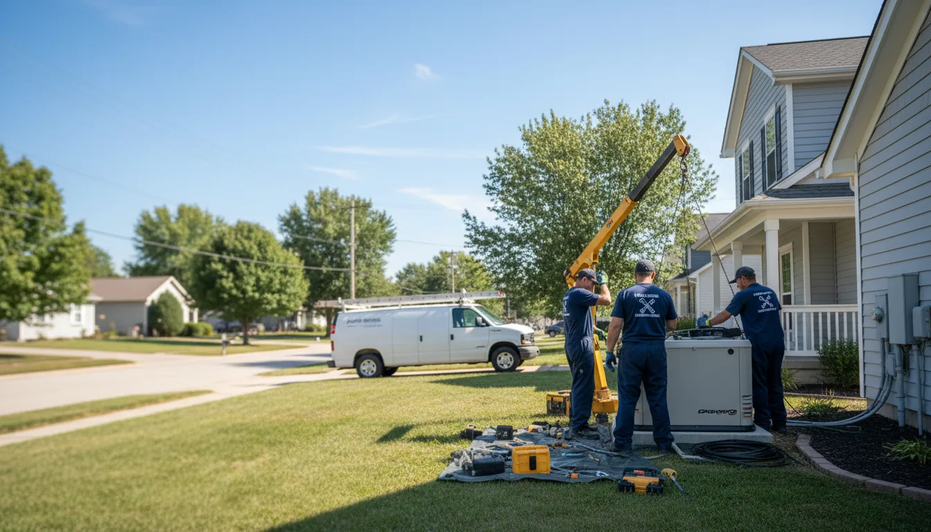 Generator Installation in Groveland, IL near me